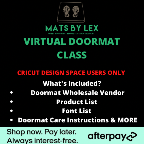 SATURDAY DOORMAT CLASS   (1PM Eastern Time)