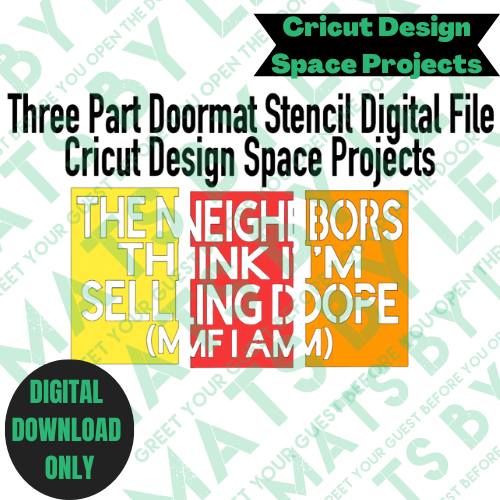 NEW! Digital Doormat Stencils