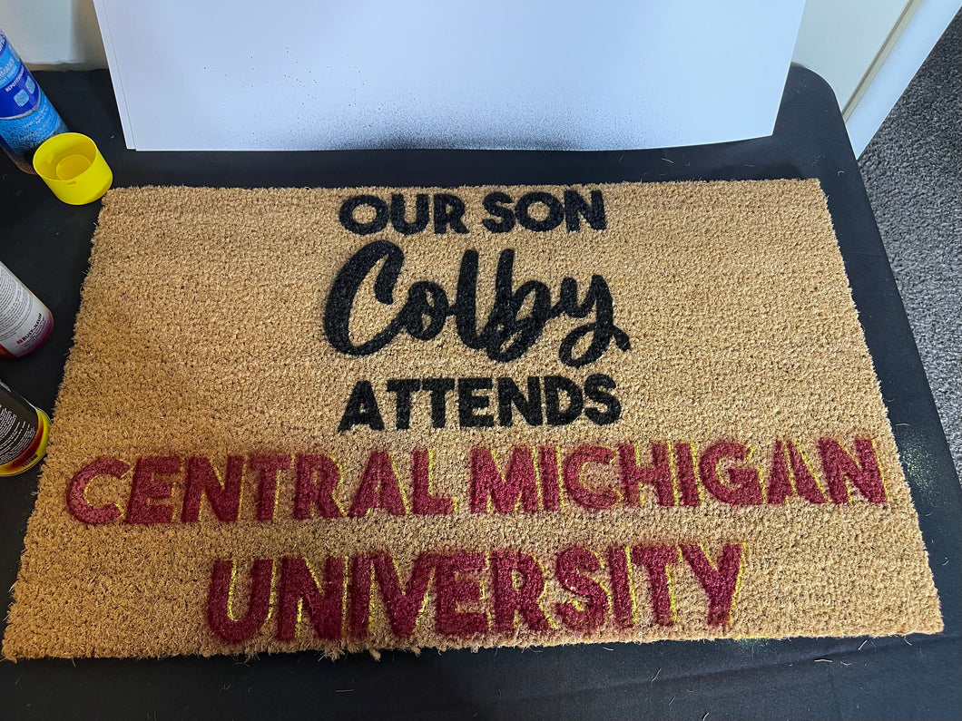 PROUD PARENT DOORMAT